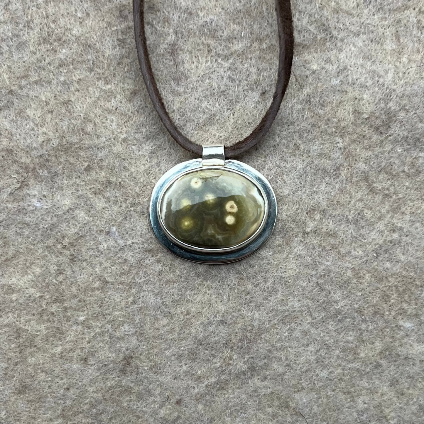 Ocean Jasper Pendant