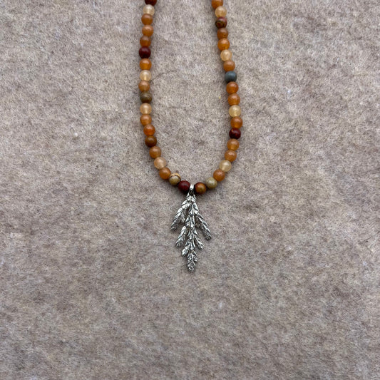 Beaded Cedar #001