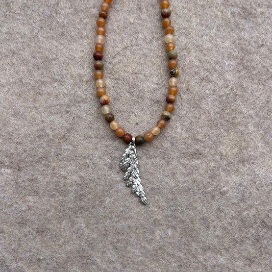 Beaded Cedar #002